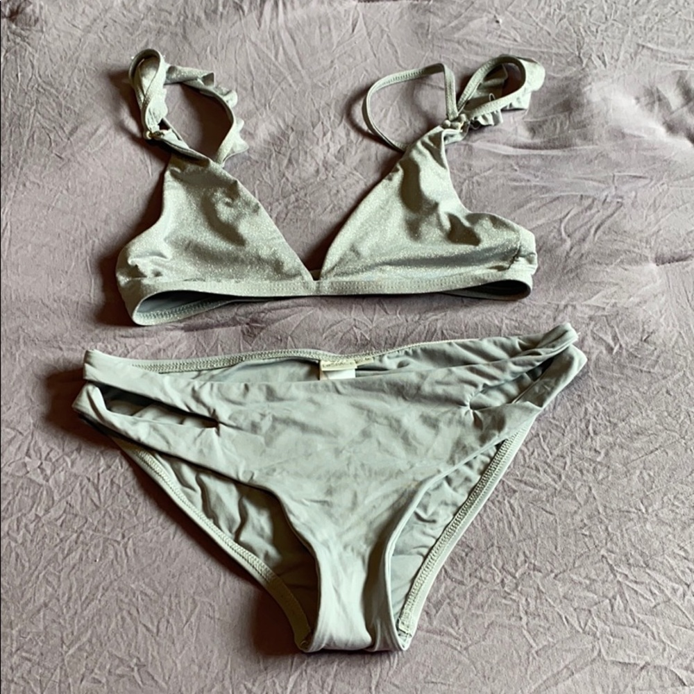 L*Space Silver Bikini